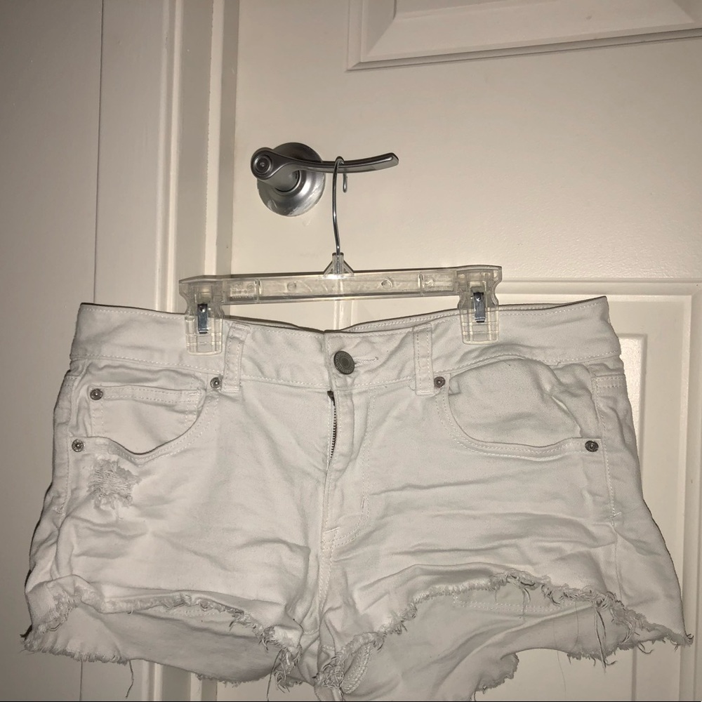 White shorts